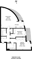 Floorplan area for info only, not for £/sq. ft valuation