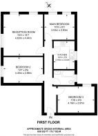 Floorplan area for info only, not for £/sq. ft valuation