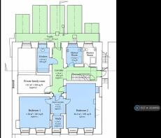 Blue Areas Are Let And Private.