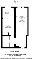 Floorplan area for info only, not for £/sq. ft valuation