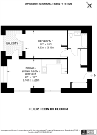 Floorplan area for info only, not for £/sq. ft valuation