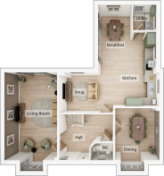 Ground Floor - 3D