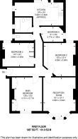 Floorplan area for info only, not for Â£/sq. ft valuation