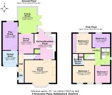 Floor Plan 8 Grosvenor Place, Hereford HR4 9QB.JPG