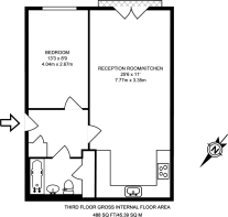 Floorplan area for info only, not for £/sq. ft valuation