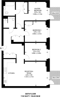 Floorplan area for info only, not for £/sq. ft valuation