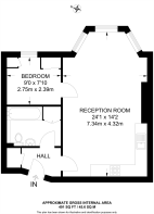 Floorplan area for info only, not for £/sq. ft valuation