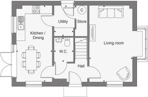 Dandara - St. Mary's Park - The Gosford, Home 88 floorplan