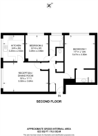 Floorplan area for info only, not for £/sq. ft valuation