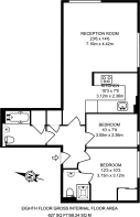 Floorplan area for info only, not for £/sq. ft valuation