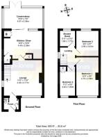 Floorplan - 15 Kirdford Close, Rustington, BN16 2L