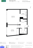 Floorplan area for info only, not for £/sq. ft valuation