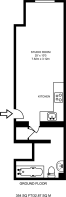 Floorplan area for info only, not for £/sq. ft valuation