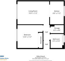 Floorplan - Walker Wylie - Flat 8, 7 Woodlands Gat