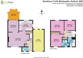 2D floor plan