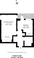 Floorplan area for info only, not for £/sq. ft valuation