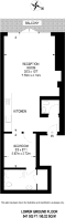Floorplan area for info only, not for £/sq. ft valuation