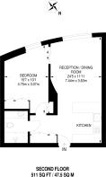 Floorplan area for info only, not for £/sq. ft valuation