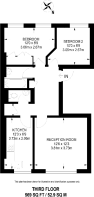 Floorplan area for info only, not for £/sq. ft valuation