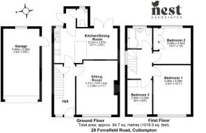 28 Forcefield Road, Cullompton - all floors