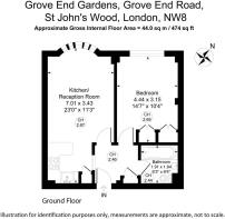 Grove End Gardens, Grove End Road, St John's Wood,