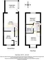 Floorplan - 8 Coniston Way, Littlehampton, BN17 6S