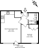 Floorplan area for info only, not for £/sq. ft valuation