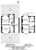 Floorplan area for info only, not for £/sq. ft valuation