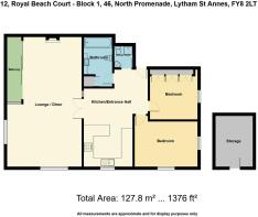 12, Royal Beach Court - Block 1, 46, North Promena