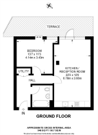 Floorplan area for info only, not for £/sq. ft valuation