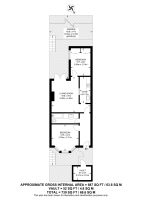 Floorplan area for info only, not for £/sq. ft valuation