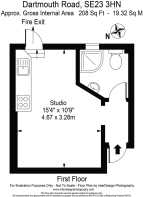 Studio 1 Flat 1 35 Dartmouth Road, London SE23 3HN