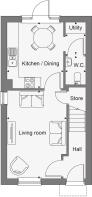 Dandara -  Birch Park  - The Parham V1, Home 512 floorplan