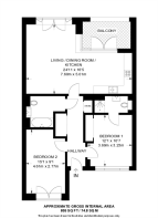 Floorplan area for info only, not for £/sq. ft valuation