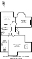 Floorplan area for info only, not for £/sq. ft valuation