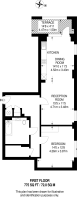 Floorplan area for info only, not for £/sq. ft valuation