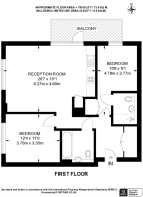 Floorplan area for info only, not for £/sq. ft valuation