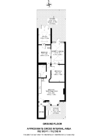 Floorplan area for info only, not for £/sq. ft valuation