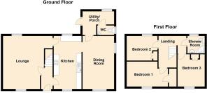 Tyn y Mynydd, Nebo - all floors.JPG