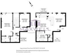 A two bedroom penthouse to let, Royal Victoria E16