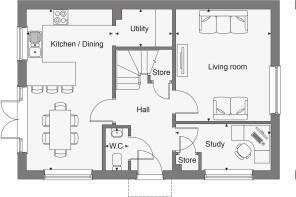 Dandara - Wittering Place - The Penshurst, Home 48 floorplan