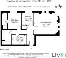 5 Skyview Apartments, Park Street, CR0