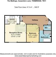 1 The Maltings, Carpenters Lane, TONBRIDGE, TN11 0