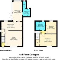 1 Hall Farm Cottages Floorplan