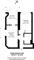 Floorplan area for info only, not for £/sq. ft valuation