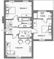 Dandara -  Birch Park  - The Cambridge, Home 17 floorplan