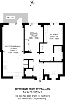 Floorplan area for info only, not for £/sq. ft valuation