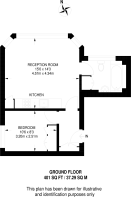Floorplan area for info only, not for £/sq. ft valuation