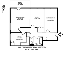 Floorplan area for info only, not for £/sq. ft valuation