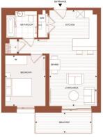 Flat 103 Batchford House, 5 Moorehead Way London, 